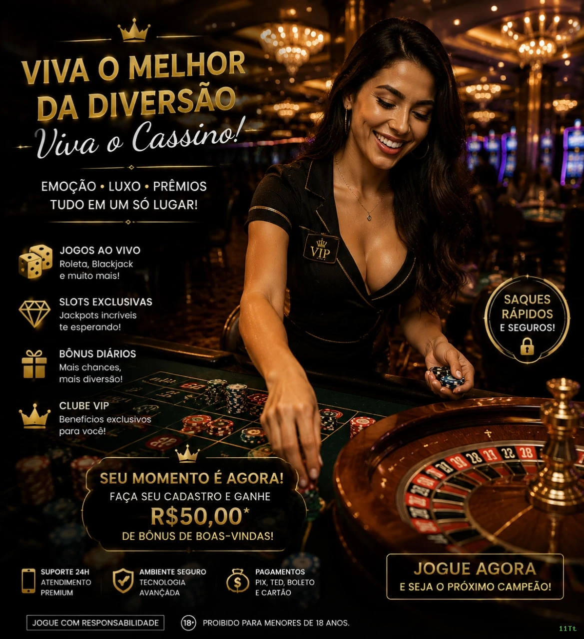 APP oficial da 11Tt para mobile